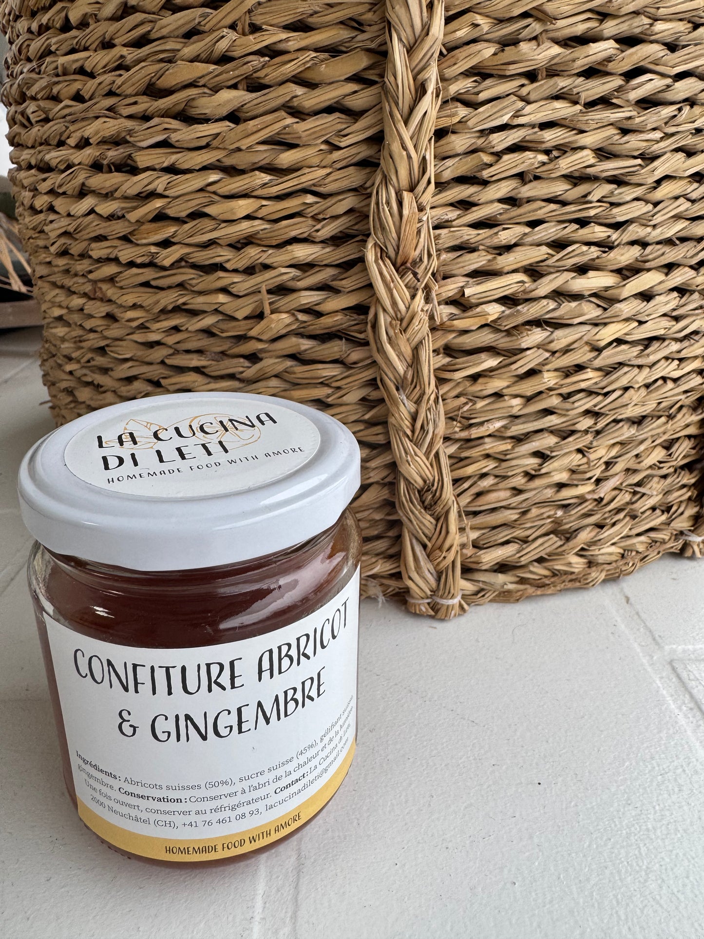 Confiture abricot & gingembre La cucina di Leti