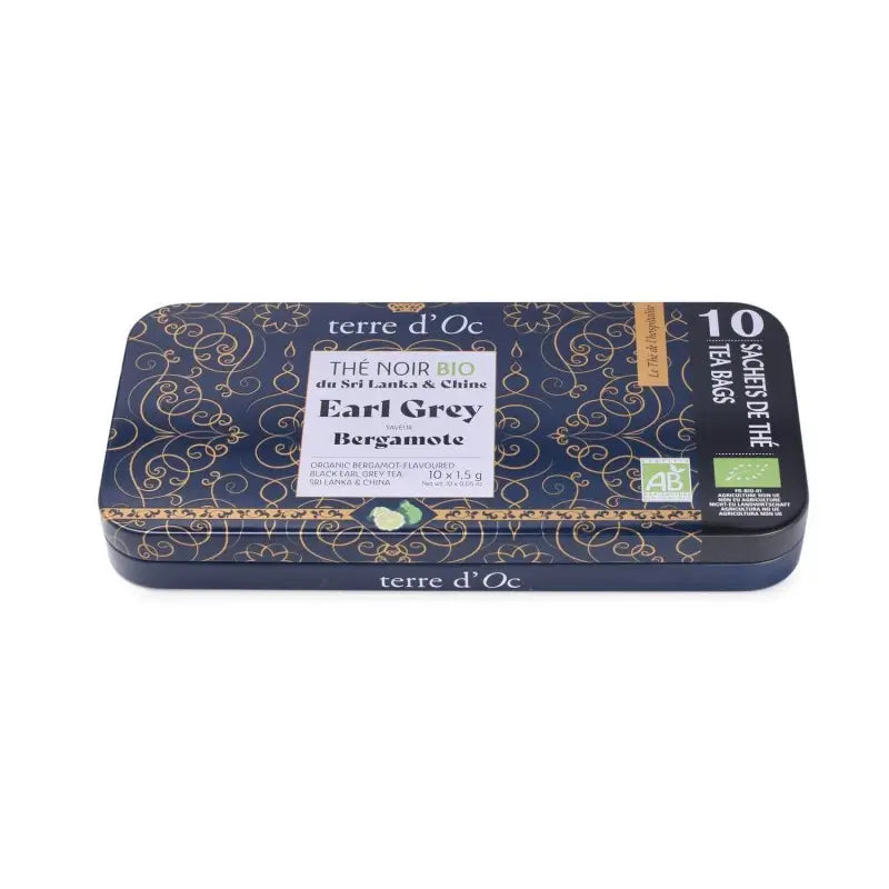 Thé noir bio earl grey