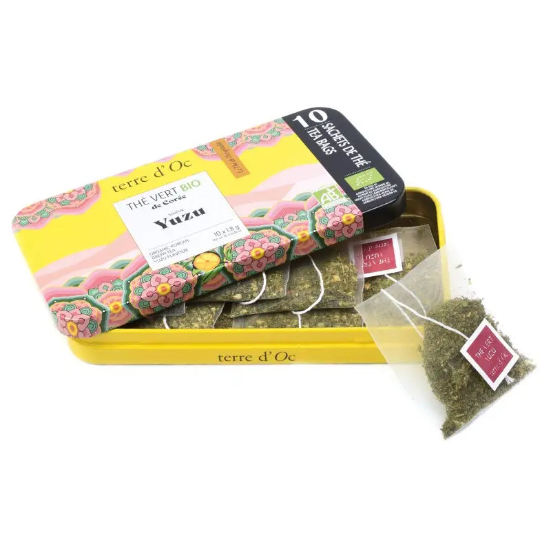 Thé vert bio yuzu