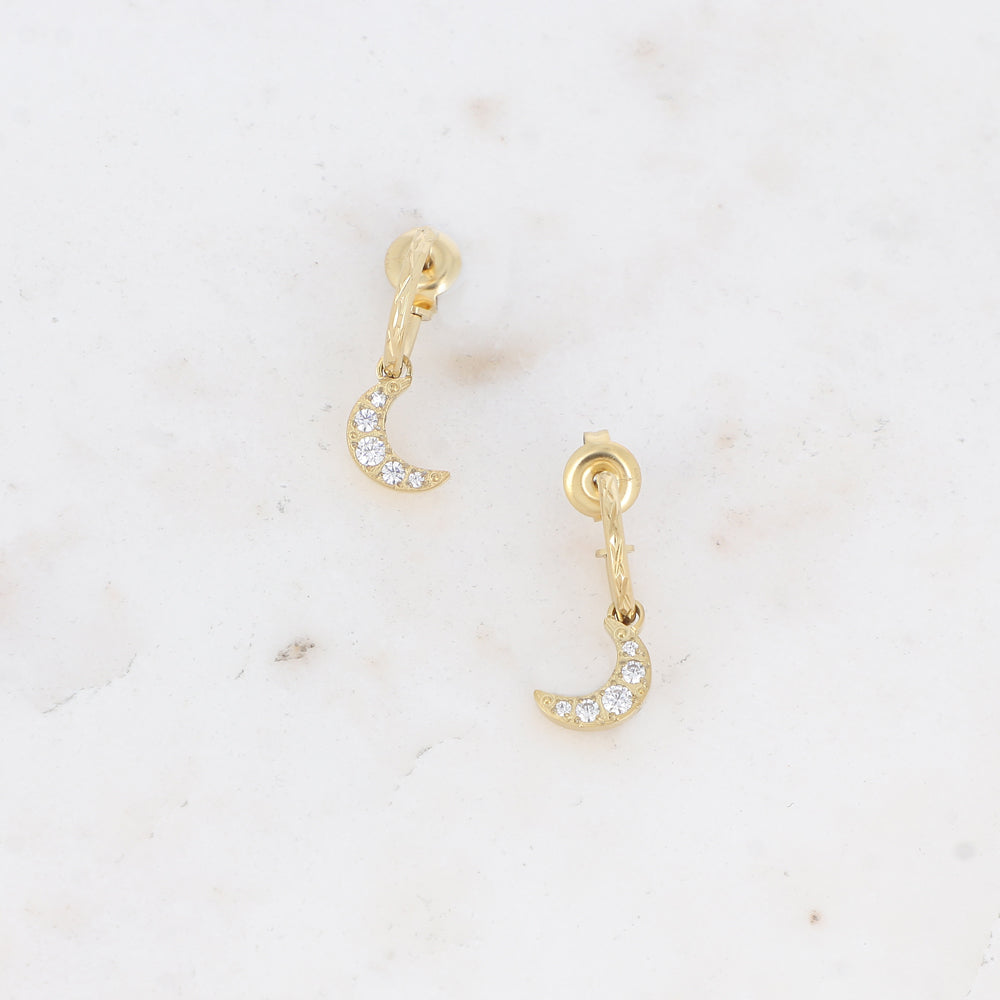Boucles d'oreilles Luna