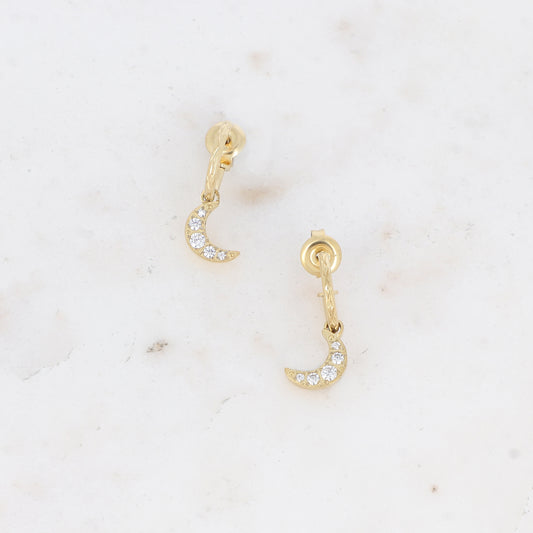 Boucles d'oreilles Luna