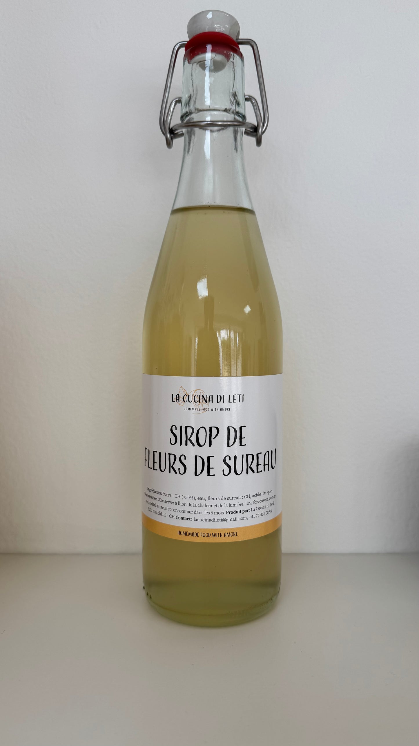 Sirop de fleurs de sureau