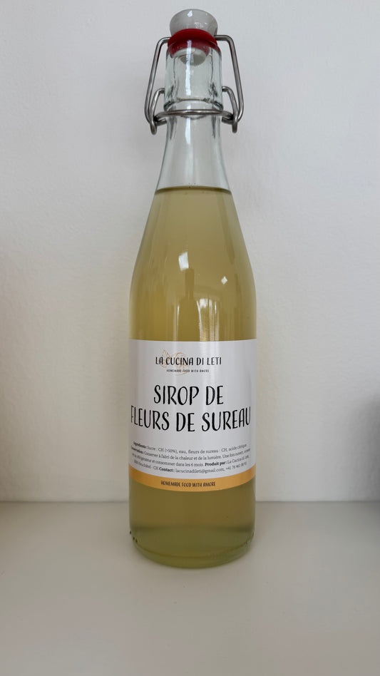 Sirop de fleurs de sureau