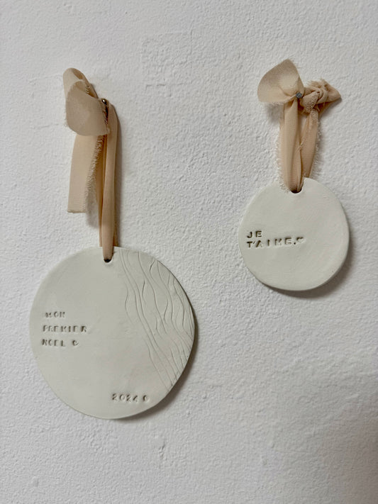 Boule de Noël personnalisée