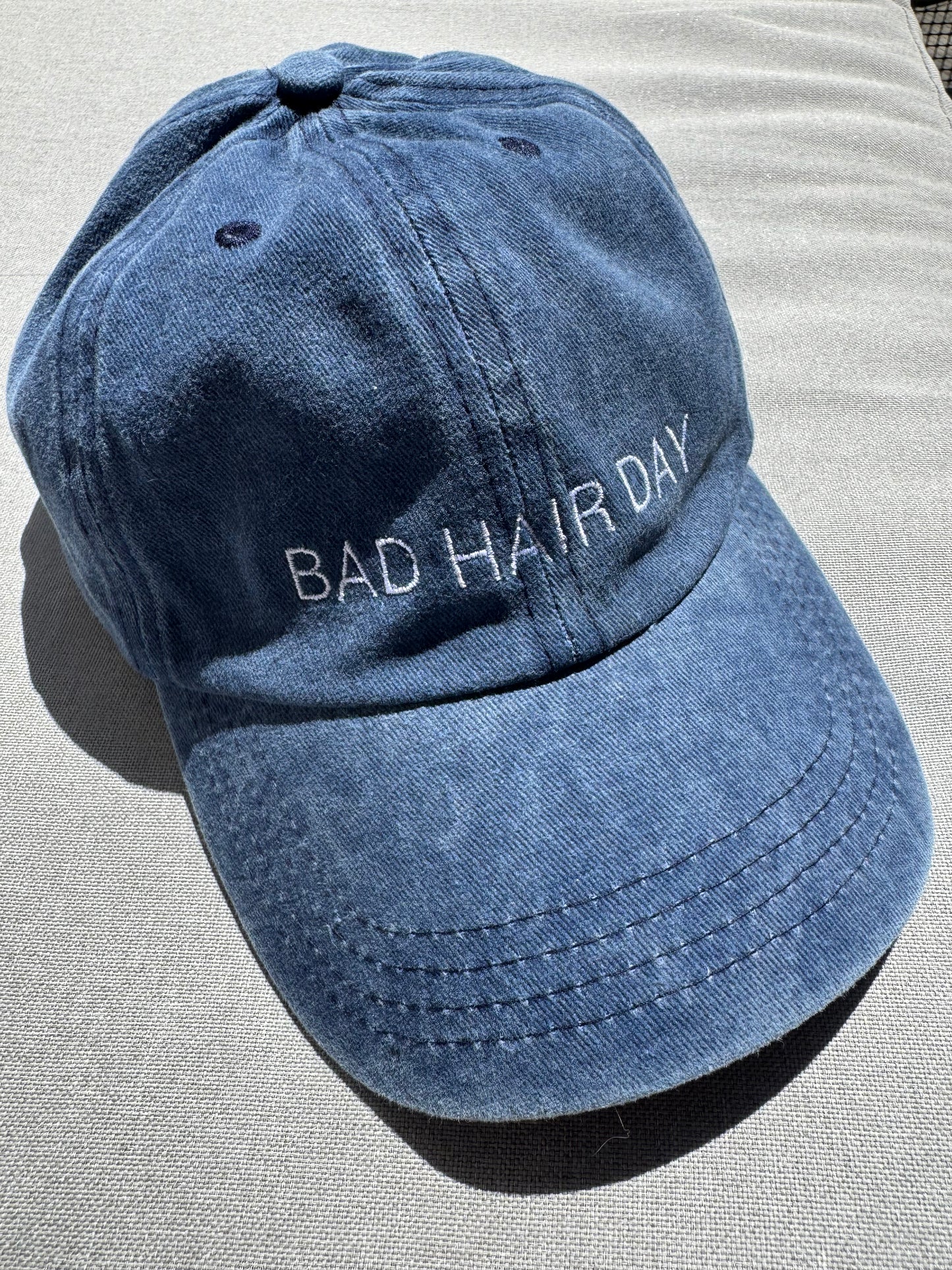 Casquette brodée