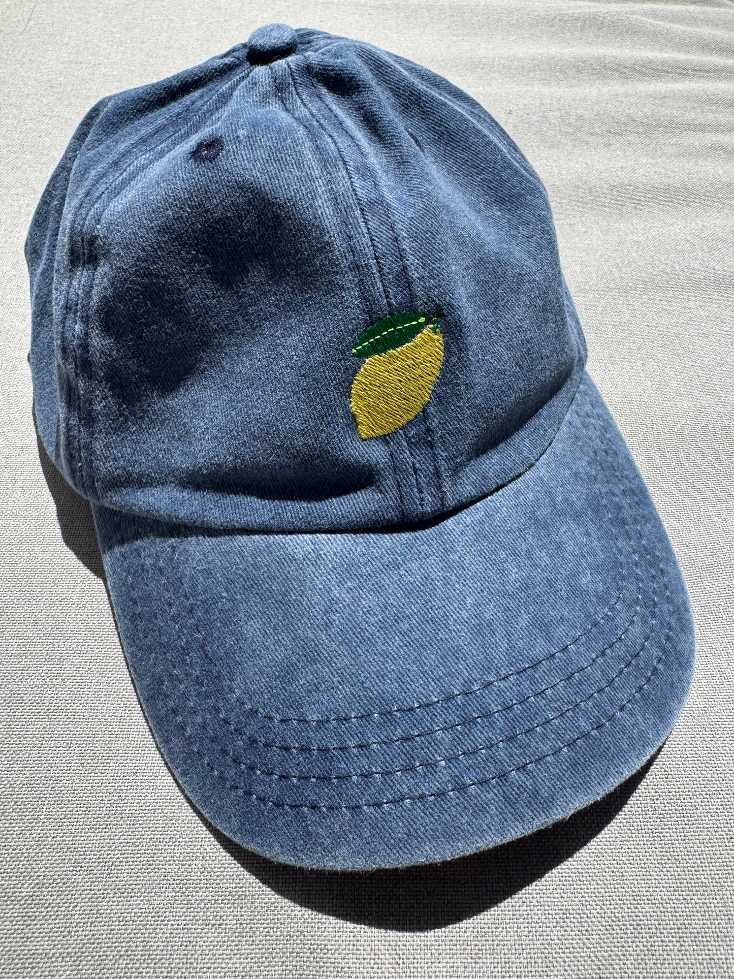 Casquette brodée