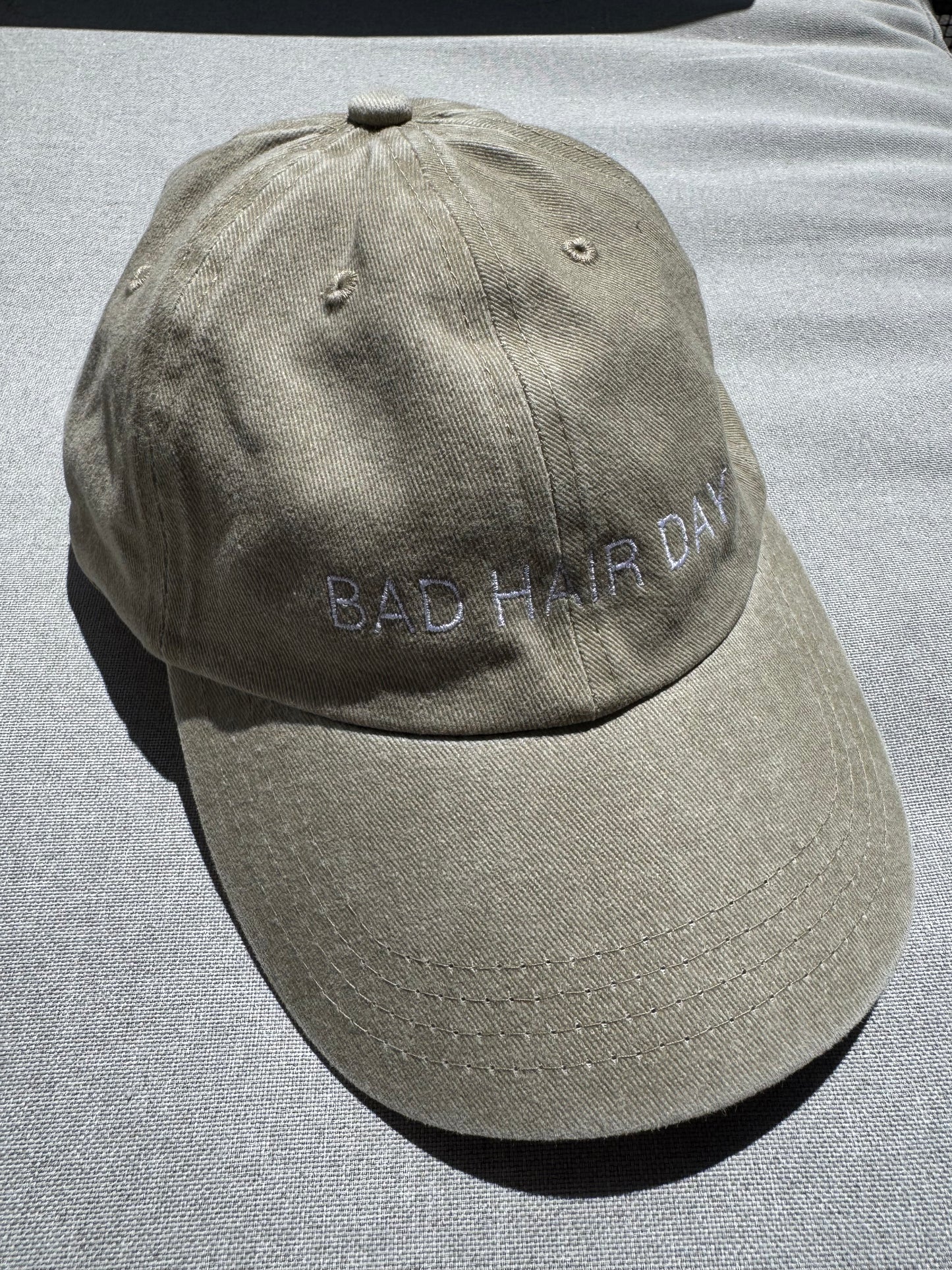Casquette brodée