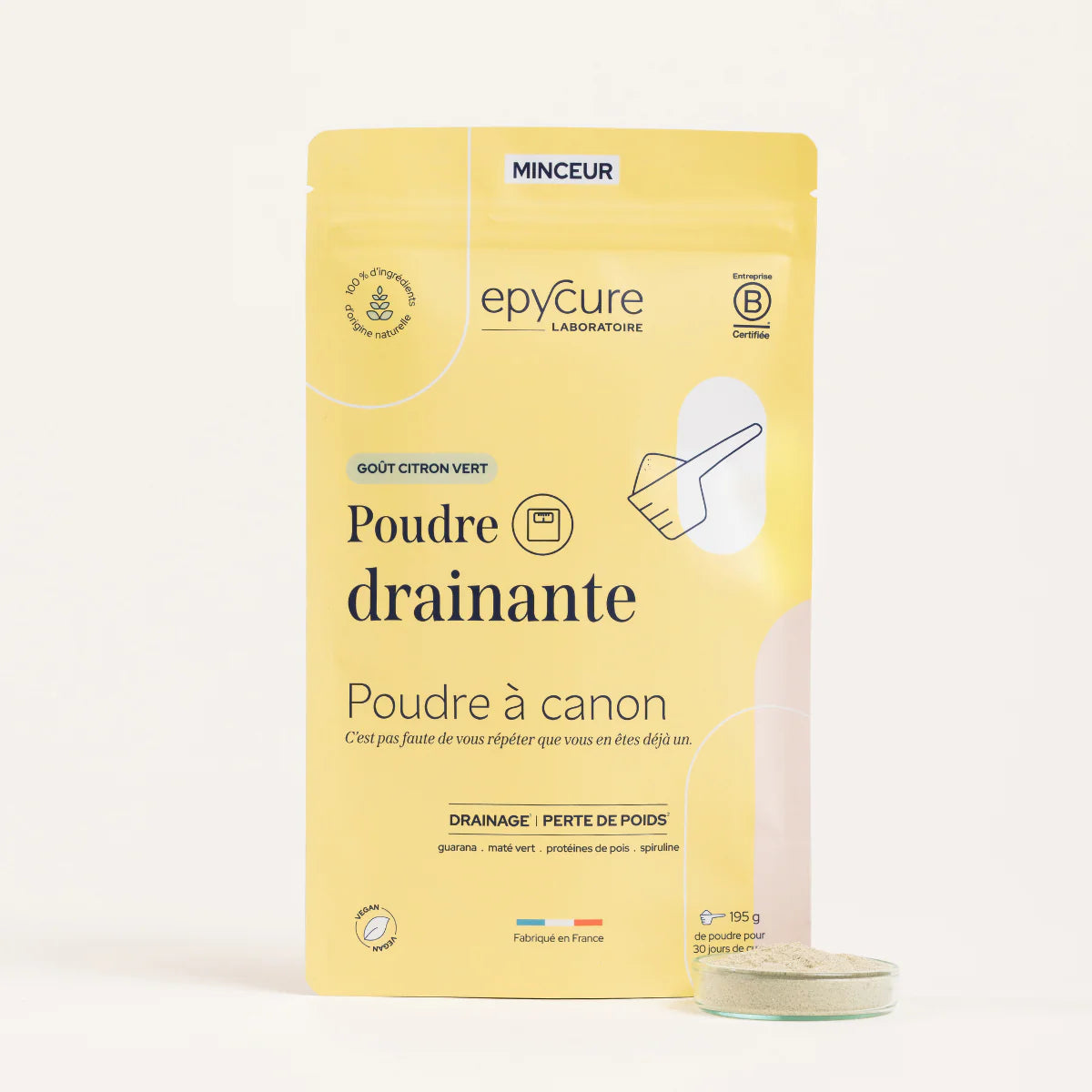 Poudre drainante