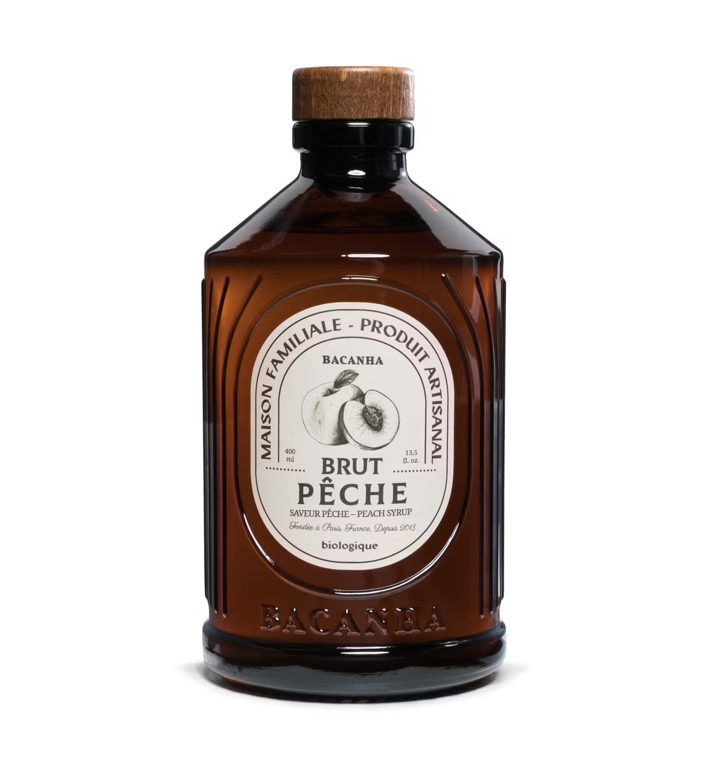 Sirop Brut de Pêche Bio